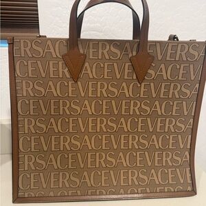 Versace Brown Tote Bag